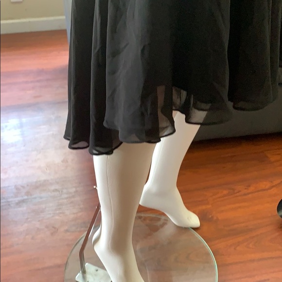 Strapless back chiffon dress - Picture 4 of 5